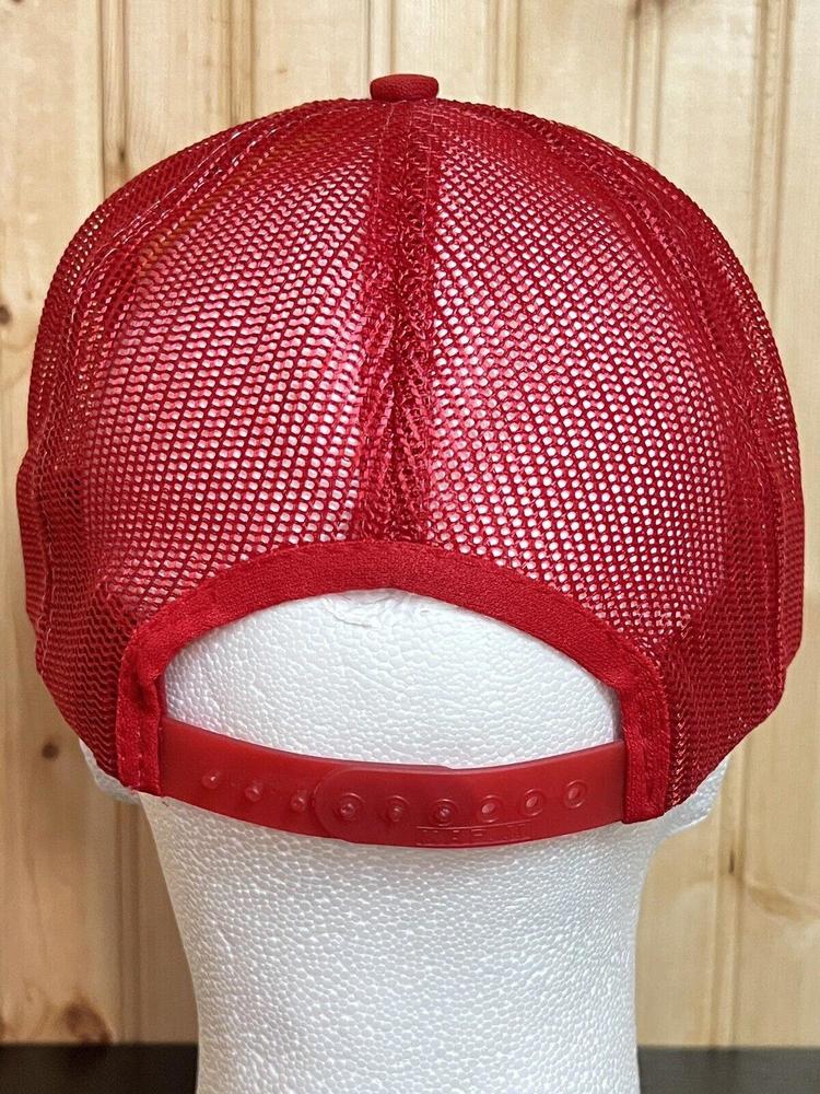 Vintage Trucker Hat 1980s Reed Lumber Company  Builder Mart Snapback Trucker Hat - Picture 4 of 12